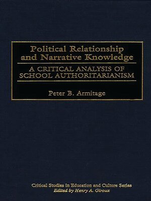 cover image of Political Relationship and Narrative Knowledge